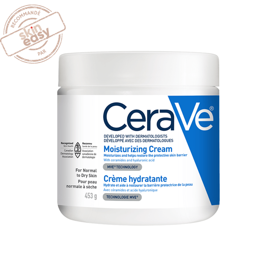 CeraVe crème hydratante peau sèche tiraillements